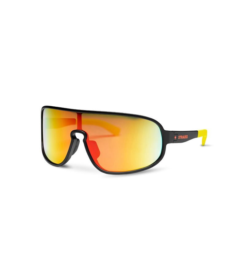 Veiligheidsbrillen: Race zonnebril e.s.ambition + zwart/signaalgeel