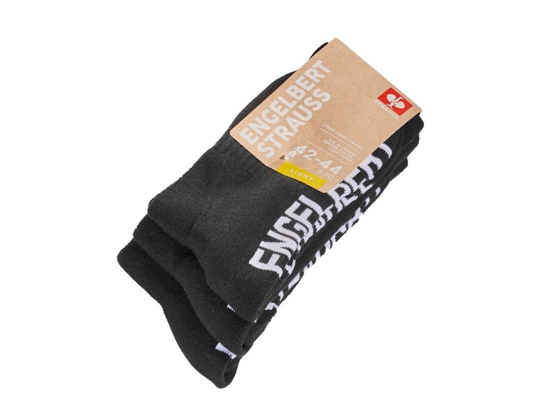 Sokken | Kousen: e.s. Allround-sokken Classic light/high + zwart