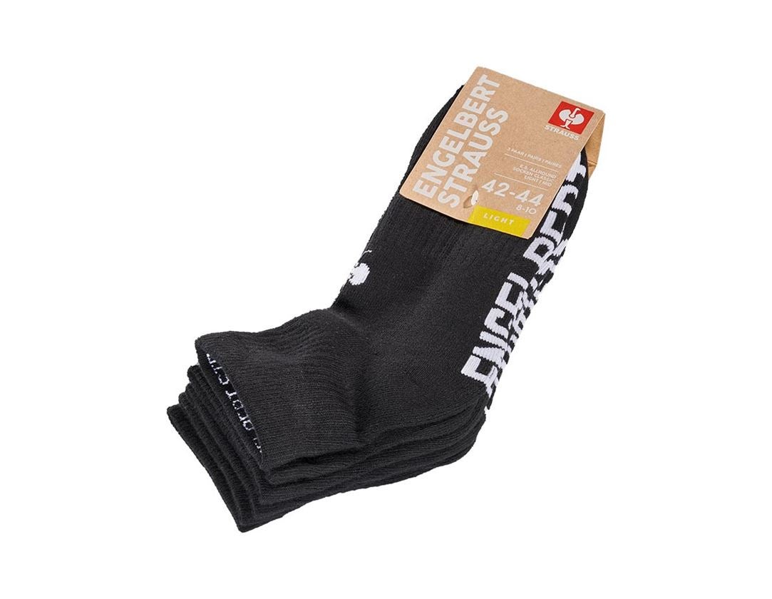 Sokken | Kousen: e.s. Allround-sokken Classic light/mid + zwart