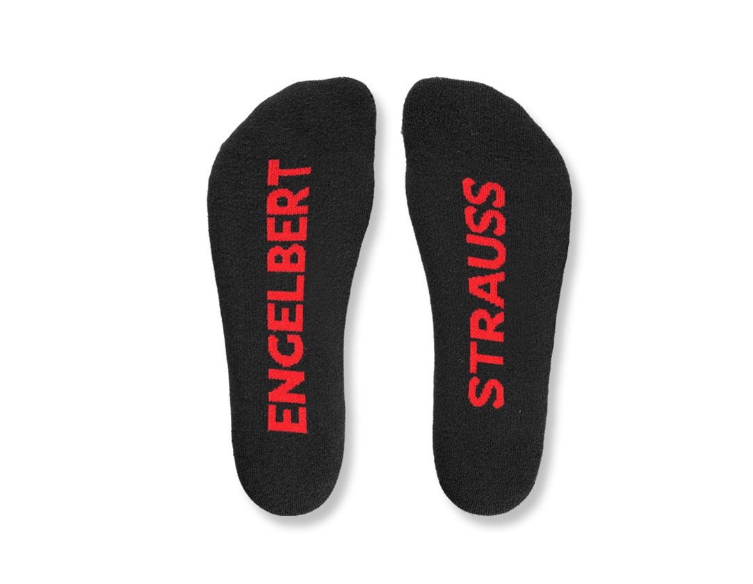 Kleding: e.s. Allseason sokken Function light/high + zwart/strauss rood