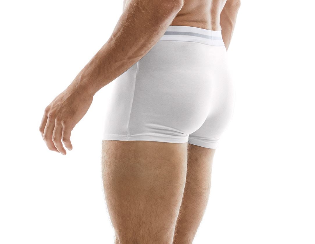Ondergoed | Thermokleding: e.s. Cotton stretch boxers + wit 1