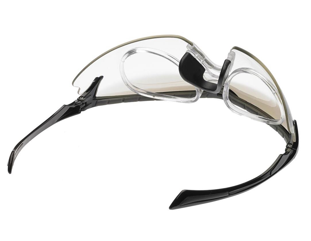 Veiligheidsbrillen: e.s. Veiligheidsbril Araki, met brillenglashouder + helder 1