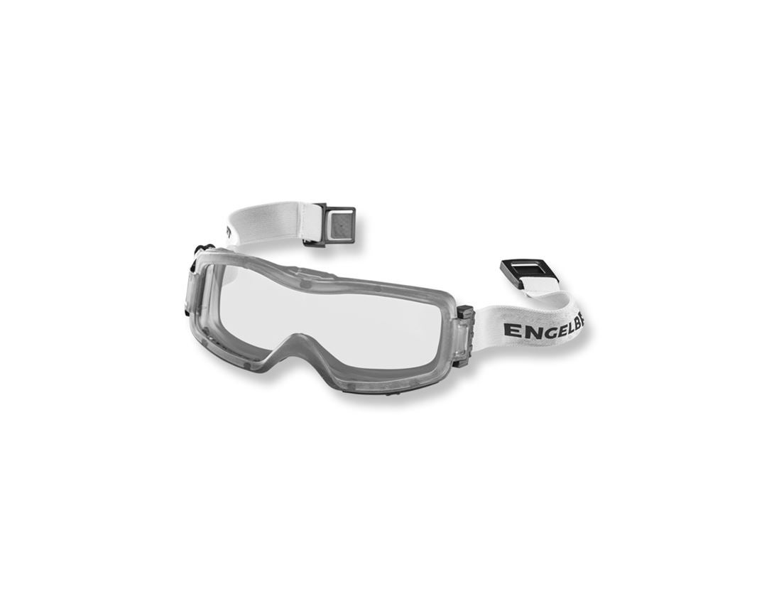 Veiligheidsbrillen: e.s. Veiligheidsbril Comba + grijs/transparant