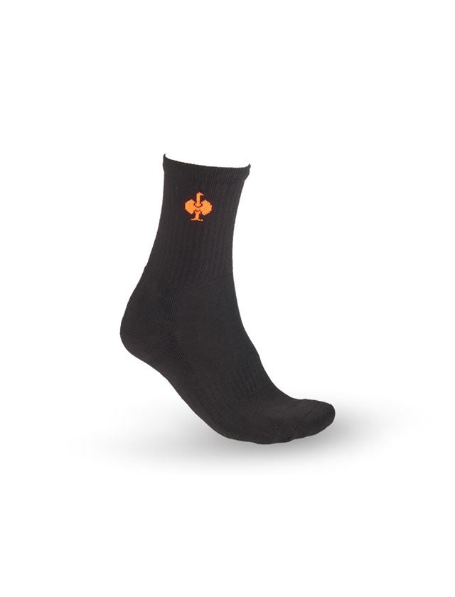 Kleding: e.s. Allround-sokken Classic light/high + zwart/signaalgeel