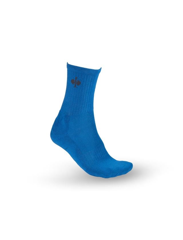 Sokken | Kousen: e.s. Allround-sokken Classic light/high + gentiaanblauw/grafiet