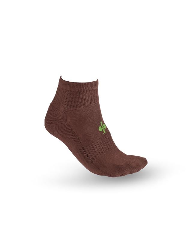 Sokken | Kousen: e.s. Allround-sokken Classic light/mid + kastanje/zeegroen
