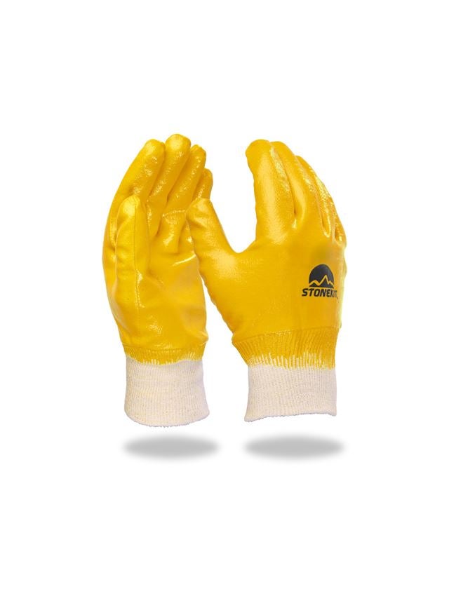 Gecoate: Nitril handschoenen Basic, volledig gecoat