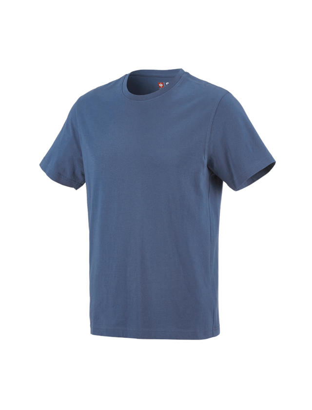 Bovenkleding: e.s. T-Shirt cotton + kobalt