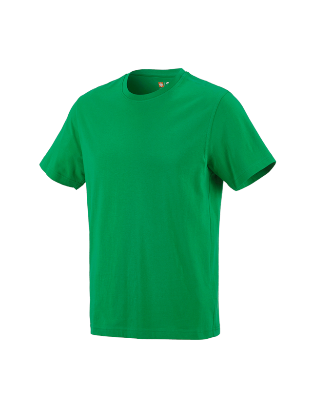 Bovenkleding: e.s. T-Shirt cotton + grasgroen