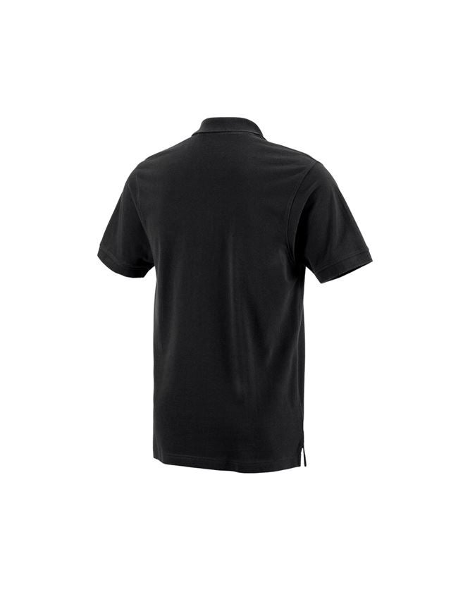 Bovenkleding: e.s. Polo-Shirt cotton Pocket + zwart 3