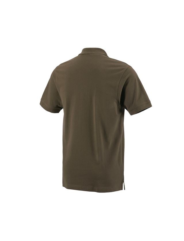 Bovenkleding: e.s. Polo-Shirt cotton Pocket + olijf 2