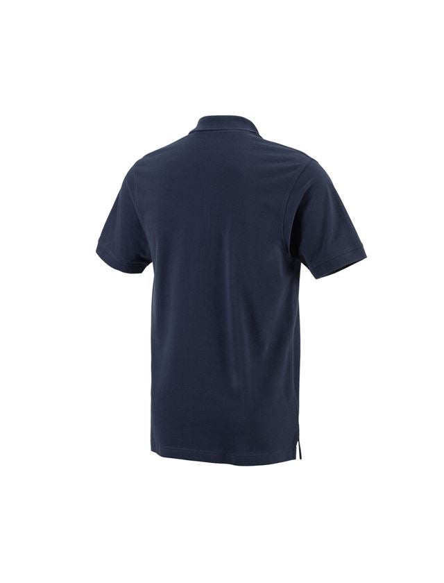 Bovenkleding: e.s. Polo-Shirt cotton Pocket + donkerblauw 3