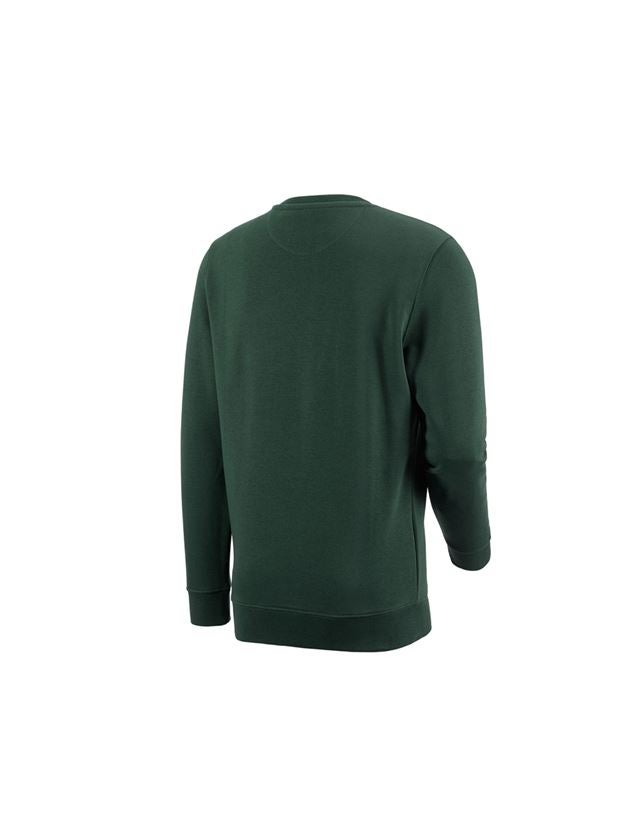 Tuin-/ Land-/ Bosbouw: e.s. Sweatshirt poly cotton + groen 3