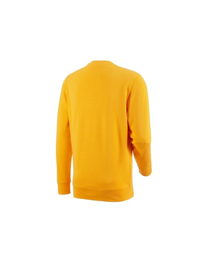 Schrijnwerkers / Meubelmakers: e.s. Sweatshirt poly cotton + geel 1