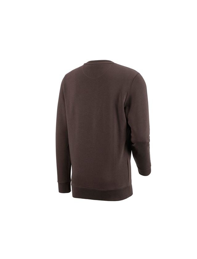 Bovenkleding: e.s. Sweatshirt poly cotton + kastanje 1