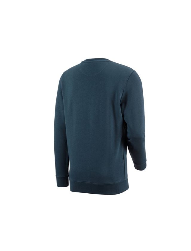 Schrijnwerkers / Meubelmakers: e.s. Sweatshirt poly cotton + zeeblauw 1