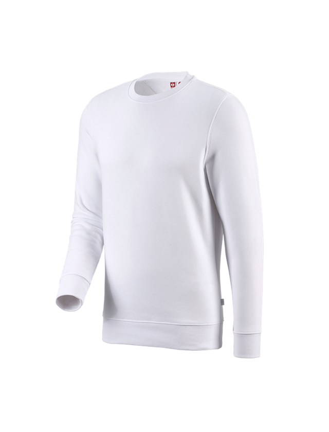 Onderwerpen: e.s. Sweatshirt poly cotton + wit 2