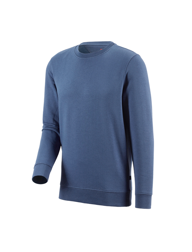 Bovenkleding: e.s. Sweatshirt poly cotton + kobalt