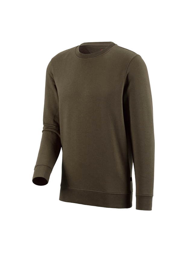 Bovenkleding: e.s. Sweatshirt poly cotton + olijf 1