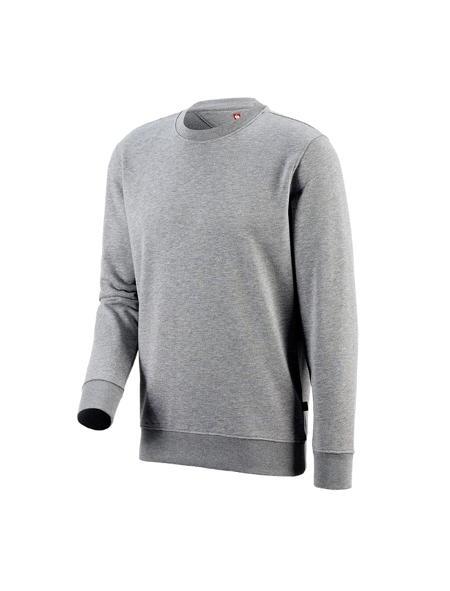 Loodgieter / Installateurs: e.s. Sweatshirt poly cotton + grijs mêlee