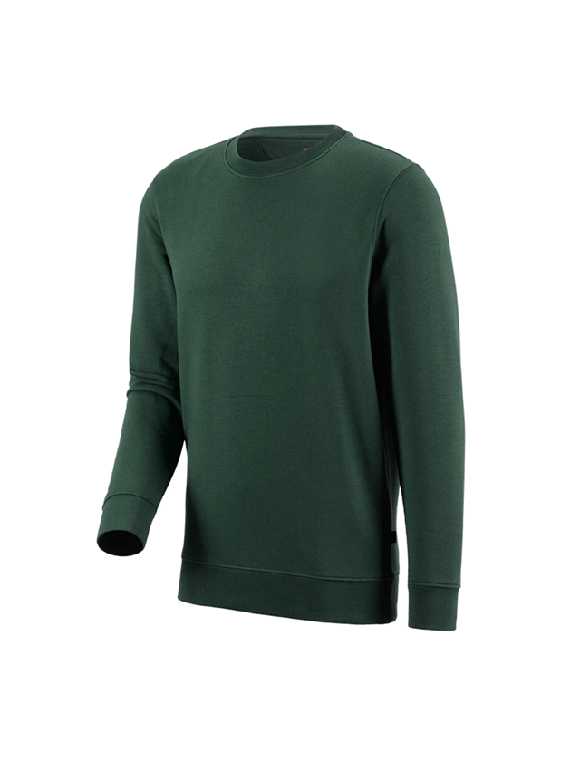 Tuin-/ Land-/ Bosbouw: e.s. Sweatshirt poly cotton + groen 2