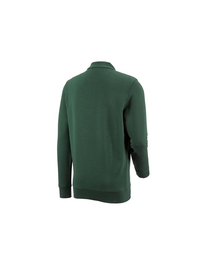 Tuin-/ Land-/ Bosbouw: e.s. Sweatshirt poly cotton Pocket + groen 1