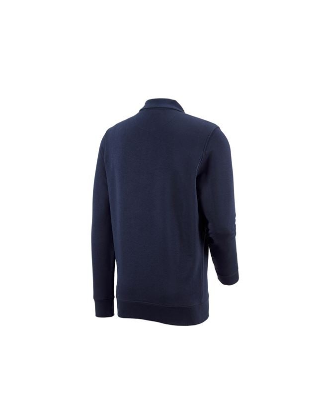 Onderwerpen: e.s. Sweatshirt poly cotton Pocket + donkerblauw 1