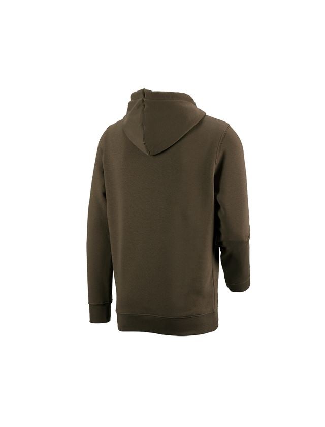 Bovenkleding: e.s. Hoody-Sweatshirt poly cotton + olijf 1