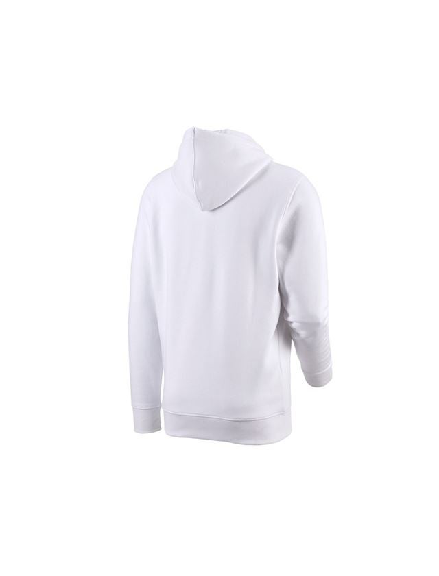 Bovenkleding: e.s. Hoody-Sweatjack poly cotton + wit 3