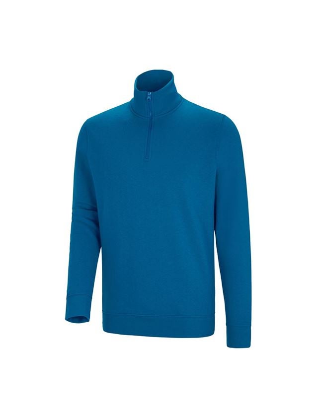 Bovenkleding: e.s. ZIP-Sweatshirt poly cotton + atol