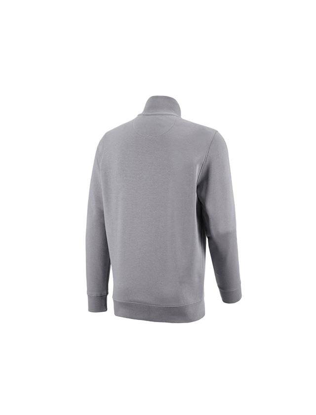 Bovenkleding: e.s. ZIP-Sweatshirt poly cotton + platina 1