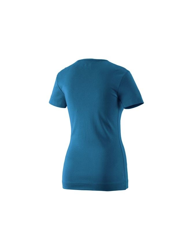 Bovenkleding: e.s. T-Shirt cotton V-Neck, dames + atol 1