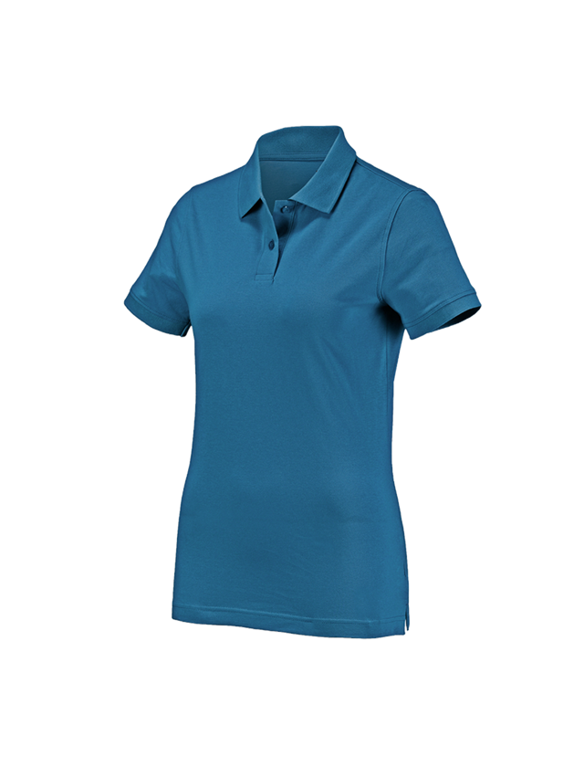 Bovenkleding: e.s. Polo-Shirt cotton, dames + atol