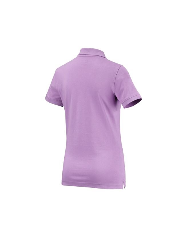 Tuin-/ Land-/ Bosbouw: e.s. Polo-Shirt cotton, dames + lavendel 1