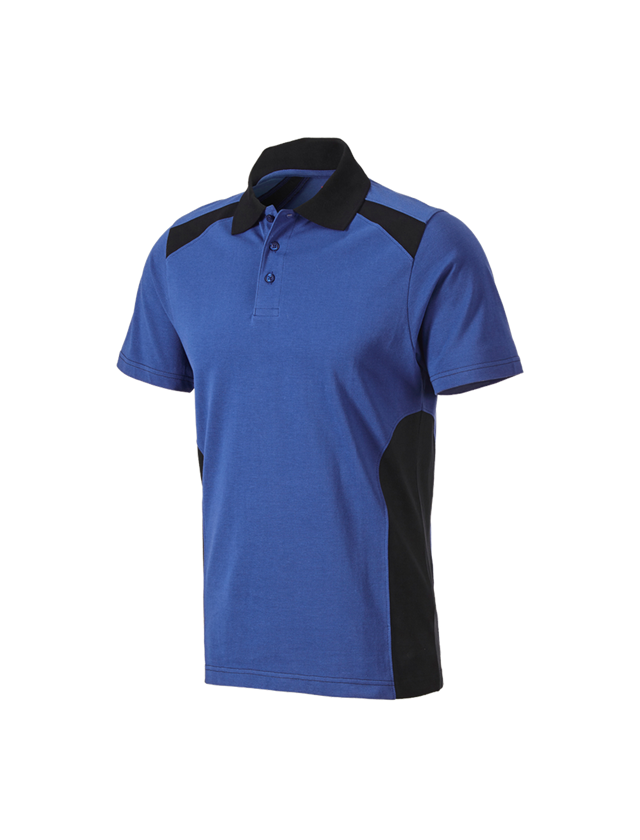 Bovenkleding: Polo-Shirt cotton e.s.active + korenblauw/zwart 2