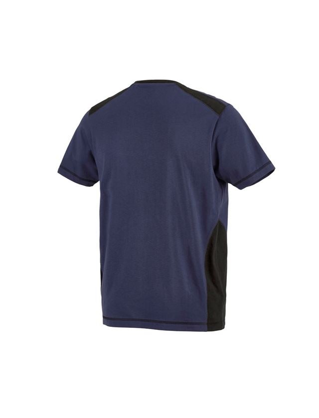 Schrijnwerkers / Meubelmakers: T-Shirt cotton e.s.active + donkerblauw/zwart 2