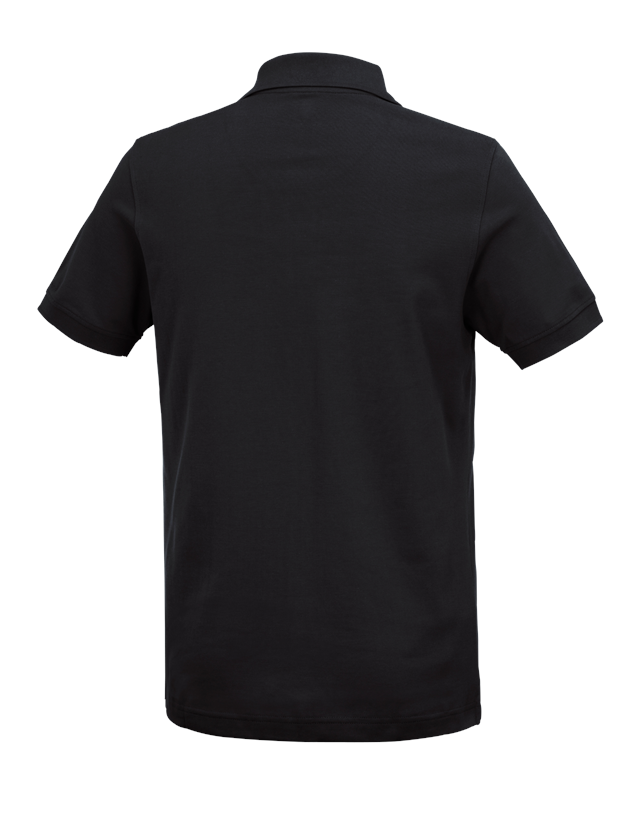 Bovenkleding: e.s. Polo-Shirt cotton Deluxe + zwart 3