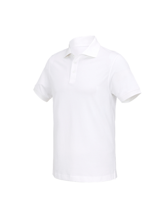 Bovenkleding: e.s. Polo-Shirt cotton Deluxe + wit 2