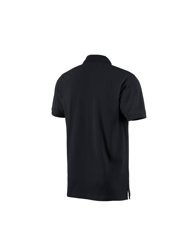 Bovenkleding: e.s. Polo-Shirt cotton + zwart 3