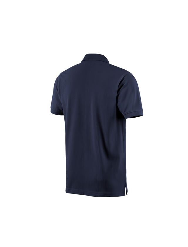 Bovenkleding: e.s. Polo-Shirt cotton + donkerblauw 2