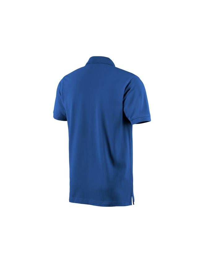 Bovenkleding: e.s. Polo-Shirt cotton + gentiaanblauw 1