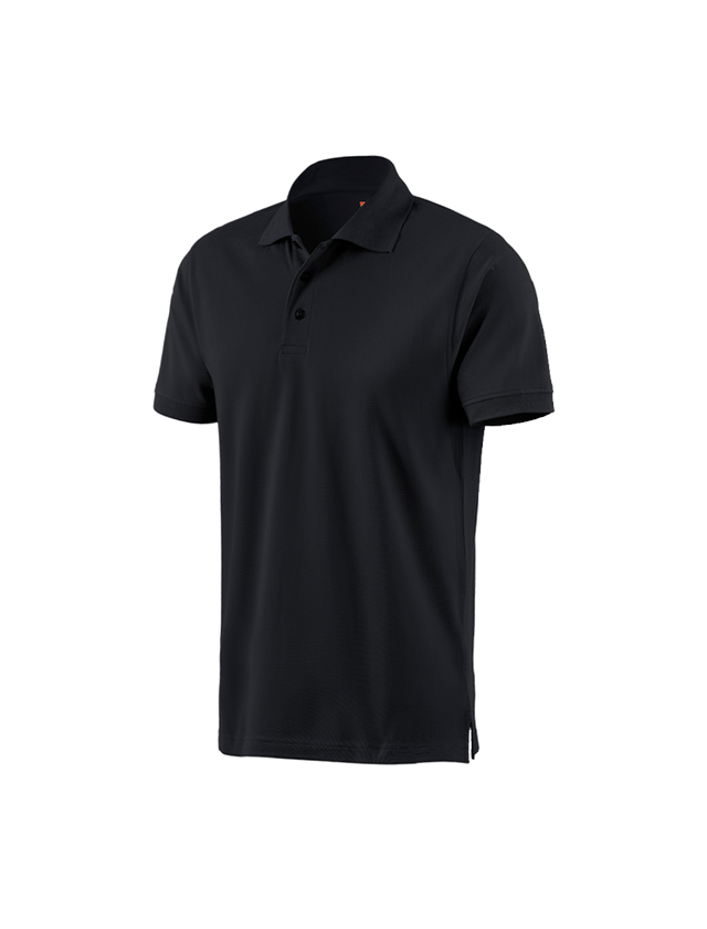 Bovenkleding: e.s. Polo-Shirt cotton + zwart 2