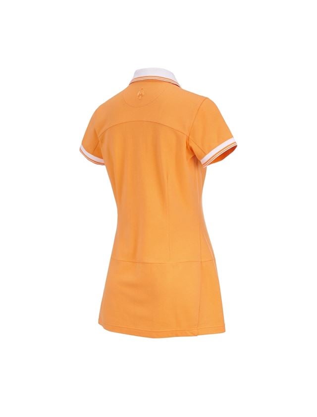 Jurken | Rokken: Piqué-jurk e.s.avida + licht oranje 1