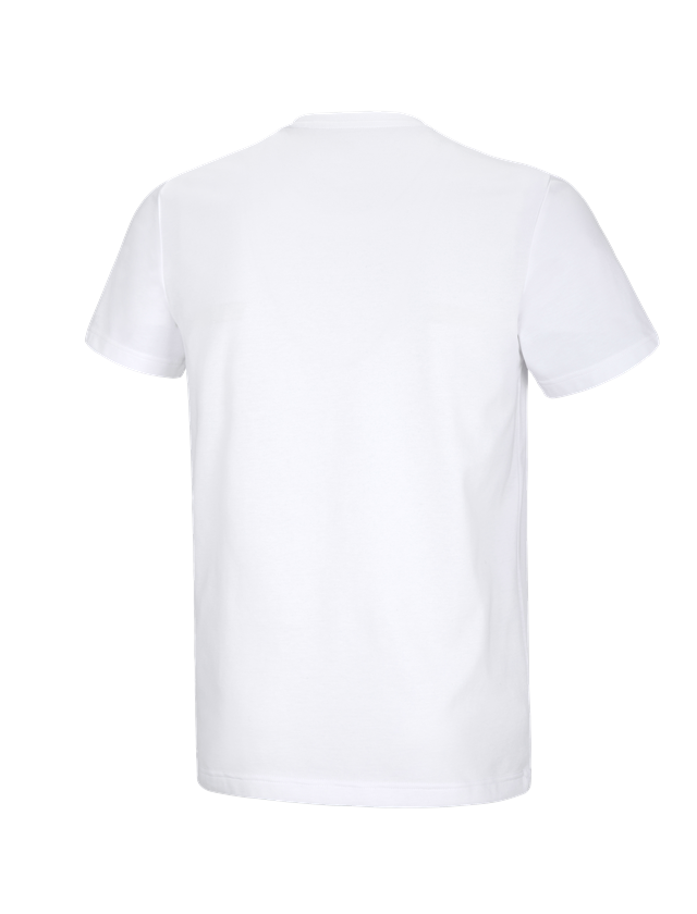 Bovenkleding: e.s. Functioneel T-shirt poly cotton + wit 3