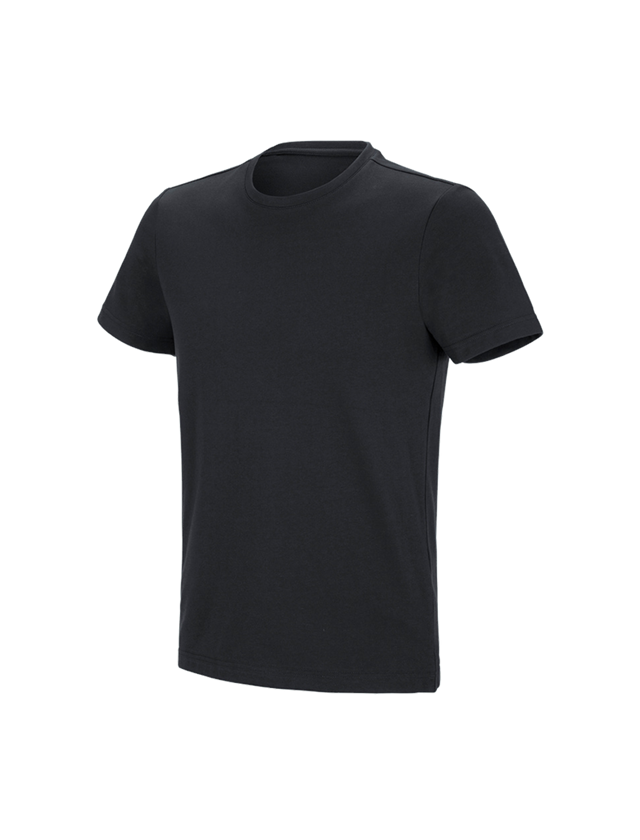 Bovenkleding: e.s. Functioneel T-shirt poly cotton + zwart 2