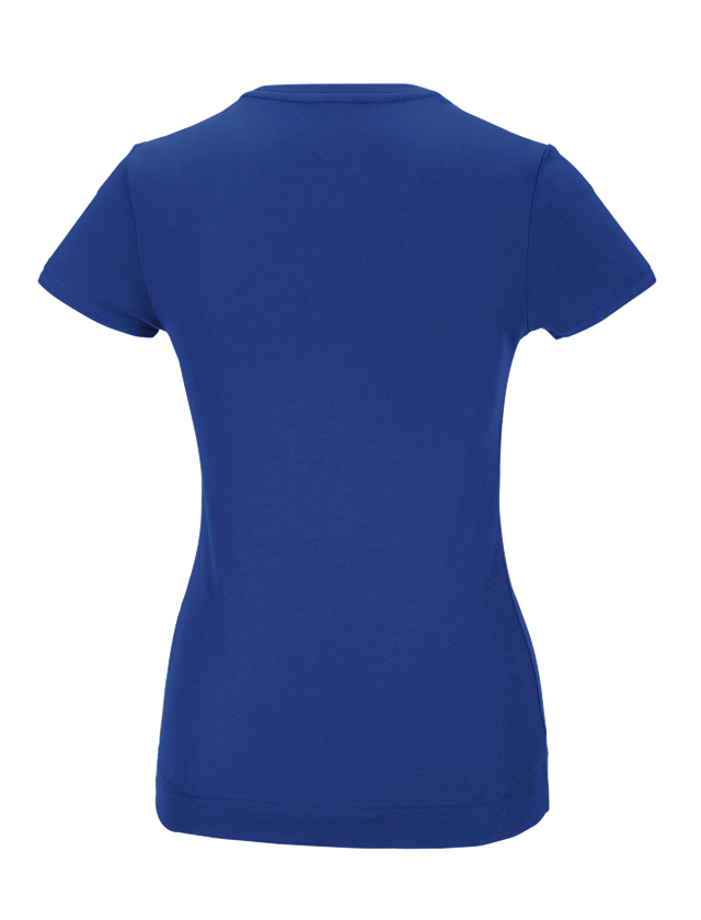 Bovenkleding: e.s. Functioneel T-shirt poly cotton, dames + korenblauw 3