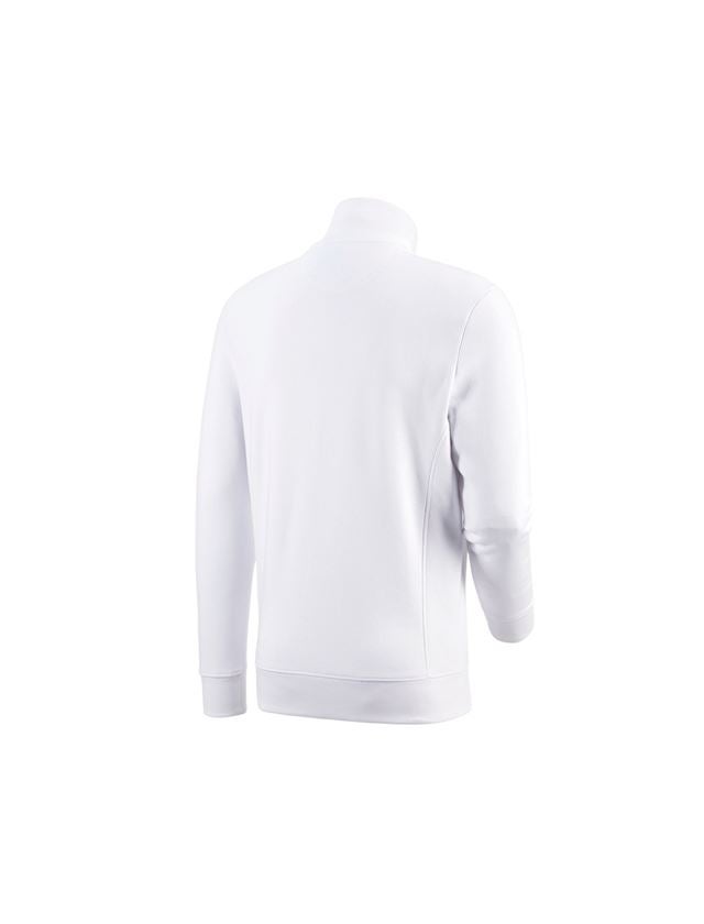 Bovenkleding: e.s. Sweatjack poly cotton + wit 3