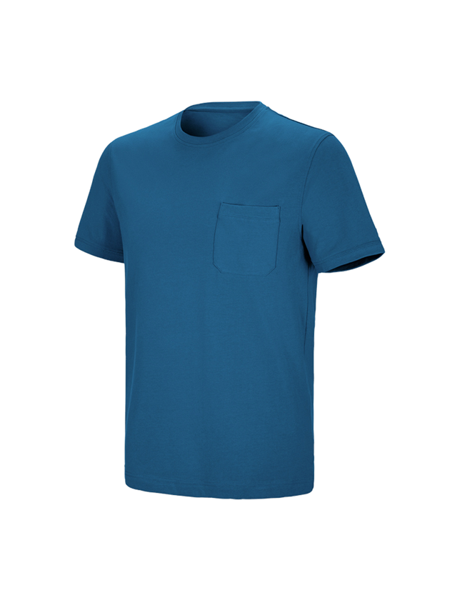 Onderwerpen: e.s. T-shirt cotton stretch Pocket + atol