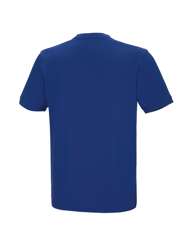 Bovenkleding: e.s. T-shirt cotton stretch V-Neck + korenblauw 3