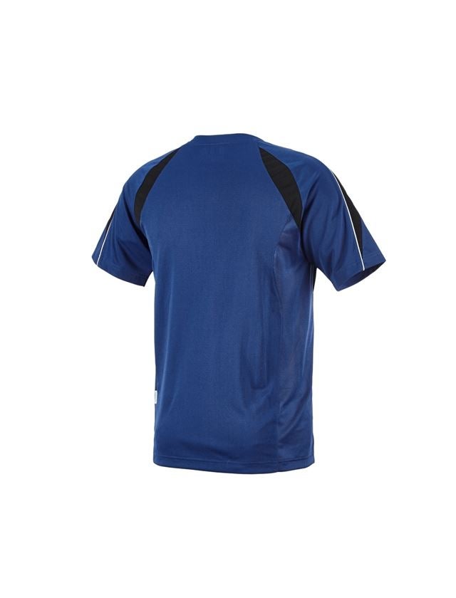 Onderwerpen: e.s. Funktioneel T-Shirt poly Silverfresh + korenblauw/zwart 2